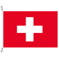 Fahne, Nation bedruckt (Flagge zur See) Schweiz, 70 x 100 cm